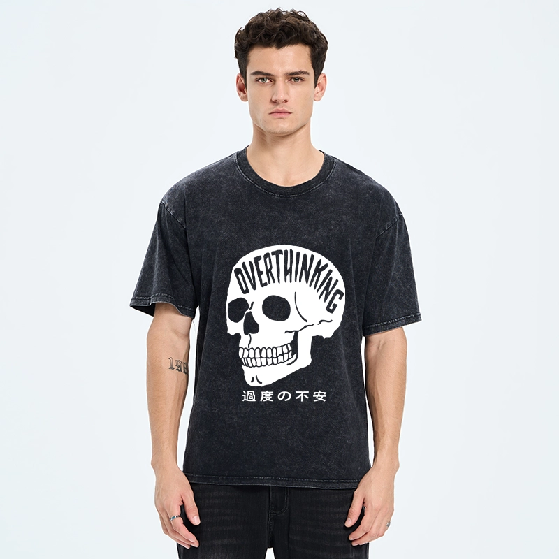 Tokyo-Tiger Excessive Anxiety Washed T-Shirt