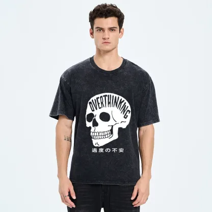 Tokyo-Tiger Excessive Anxiety Washed T-Shirt