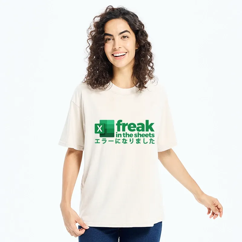 Tokyo-Tiger Freak In The Sheets Washed T-Shirt