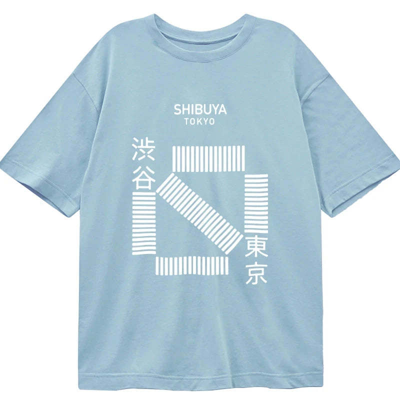 Tokyo-Tiger Japanese Shibuya Crossing Classic T-Shirt