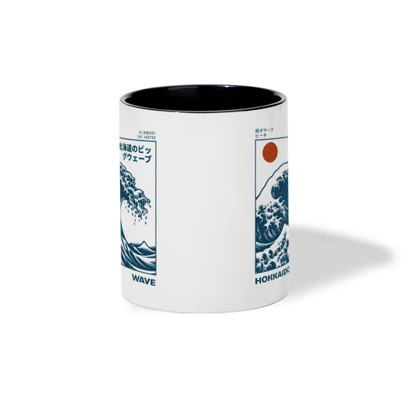 Tokyo-Tiger Hokkaido Wave Japan Mug