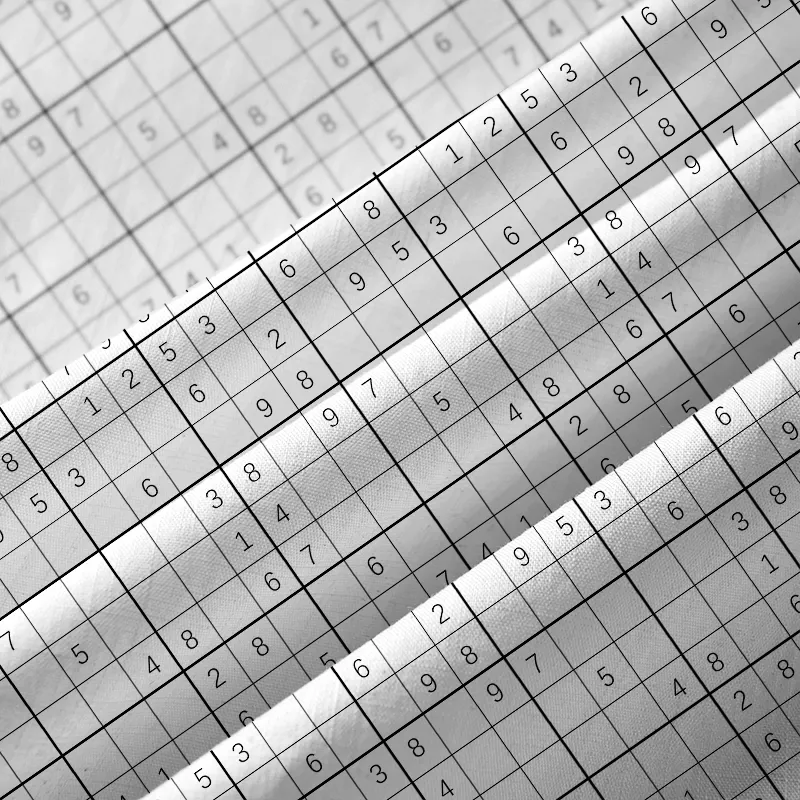 Tokyo-Tiger Sudoku Japanese Button-up Shirt