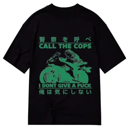 Tokyo-Tiger Funny Frog Riding A Motorcycle Classic T-Shirt