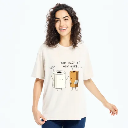 Tokyo-Tiger You Must Be A New Employee Washed T-Shirt