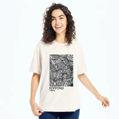 Tokyo-Tiger Roppongi Tokyo Washed T-Shirt