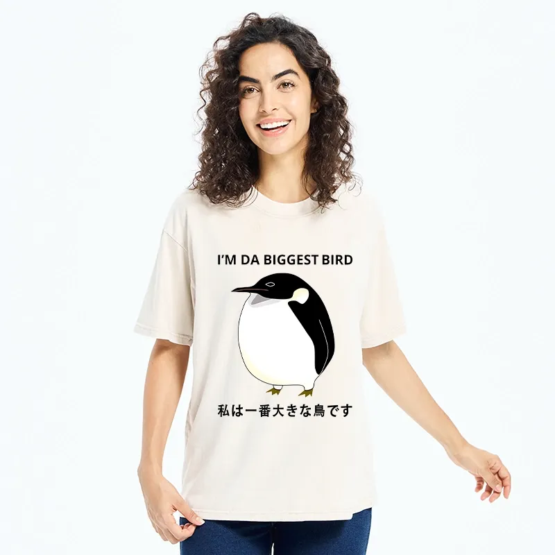 Tokyo-Tiger I Am The Biggest Bird Washed T-Shirt