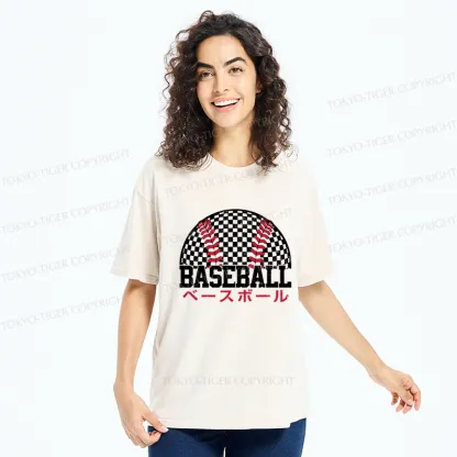 Tokyo-Tiger Japan Baseball Washed T-Shirt