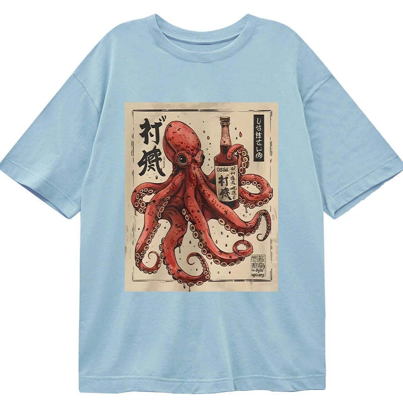 Tokyo-Tiger Osaka Saké Octopus Classic T-Shirt