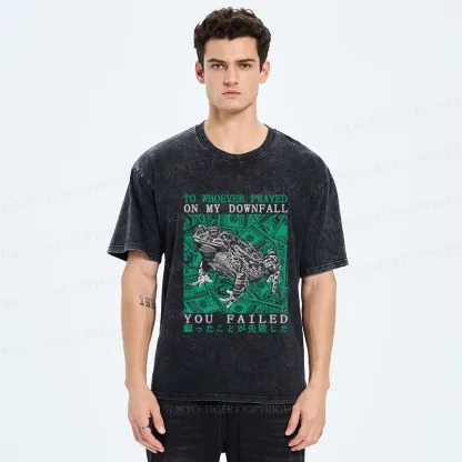 Tokyo-Tiger Your Expectations Are Dashed Washed T-Shirt
