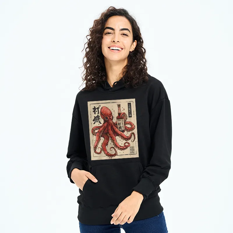 Tokyo-Tiger Osaka Saké Octopus Classic Hoodie