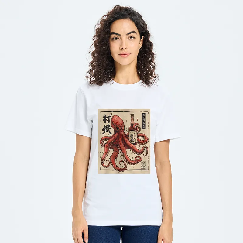 Tokyo-Tiger Osaka Saké Octopus Classic T-Shirt