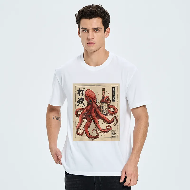 Tokyo-Tiger Osaka Saké Octopus Classic T-Shirt