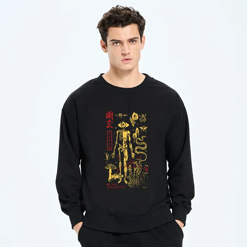 Tokyo-Tiger Spooky Ghost Japanese Sweatshirt