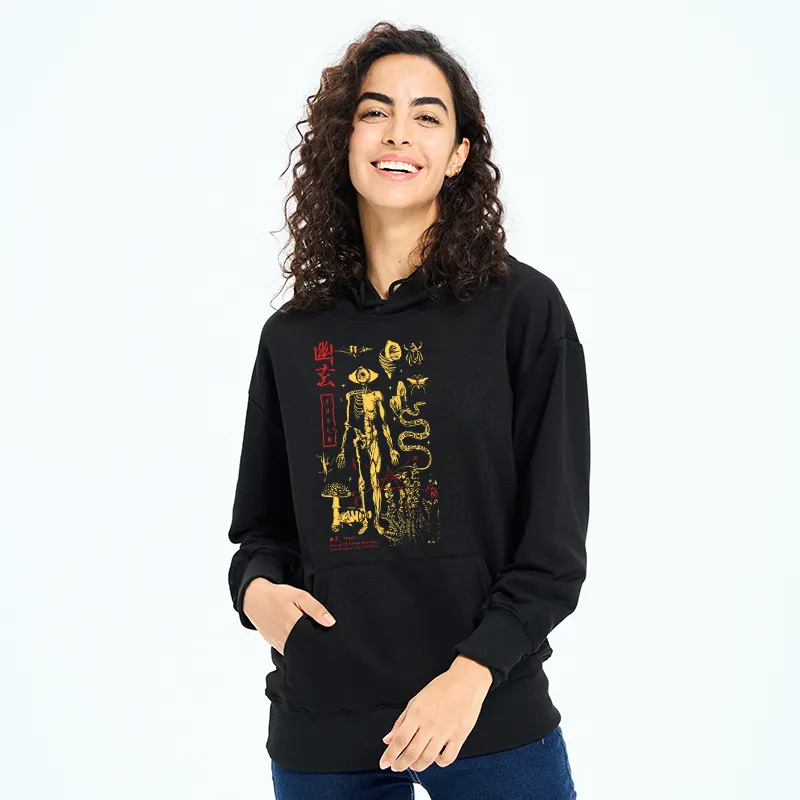 Tokyo-Tiger Spooky Ghost Japanese Classic Hoodie