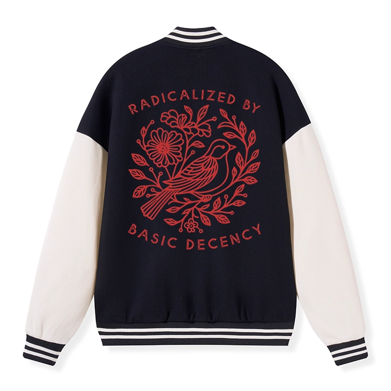 Tokyo-Tiger Pigeon That Was Moved Embroidery Varsity Jacket