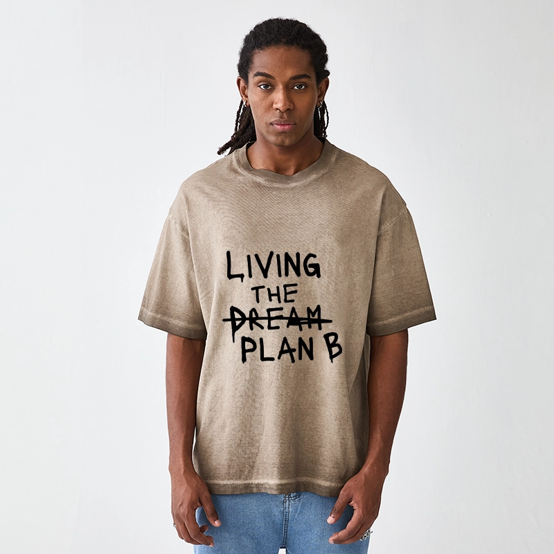 Tokyo-Tiger Implement Plan B Gradient Washed T-Shirt