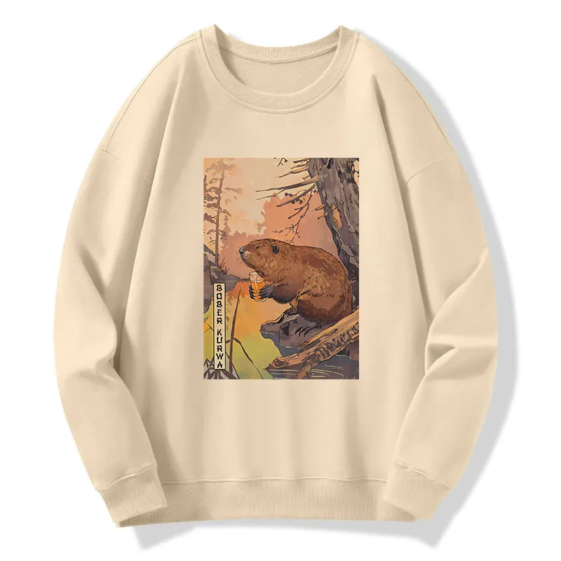 Tokyo-Tiger Beaver By The River Sweatshirt