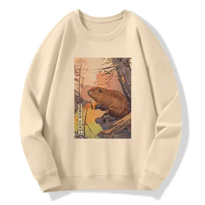 Tokyo-Tiger Beaver By The River Sweatshirt