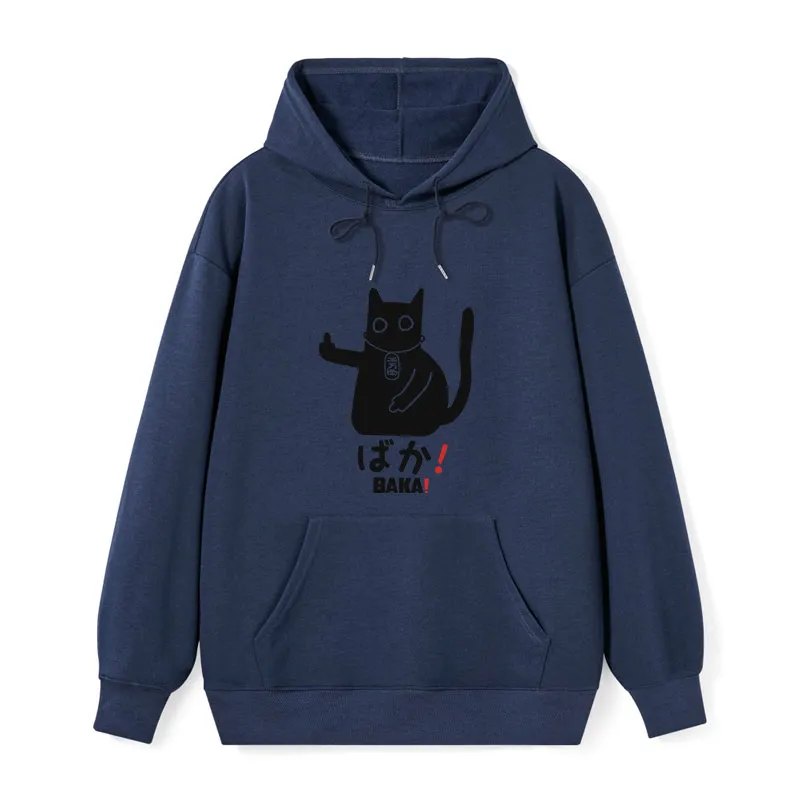 Tokyo-Tiger Japanese Baka Cat Classic Hoodie