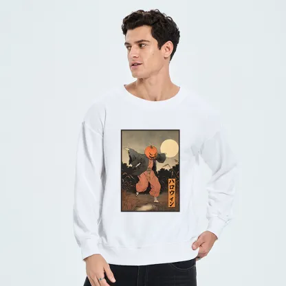 Tokyo-Tiger Japanese Pumpkin Monster Sweatshirt