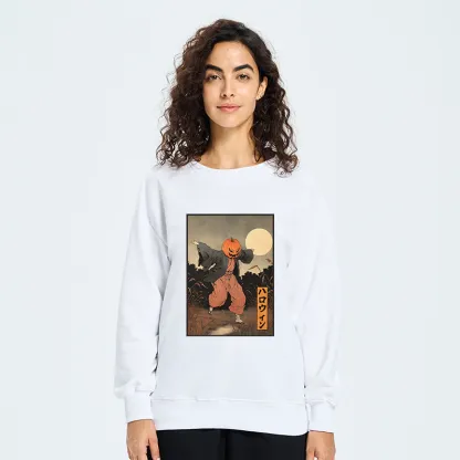 Tokyo-Tiger Japanese Pumpkin Monster Sweatshirt