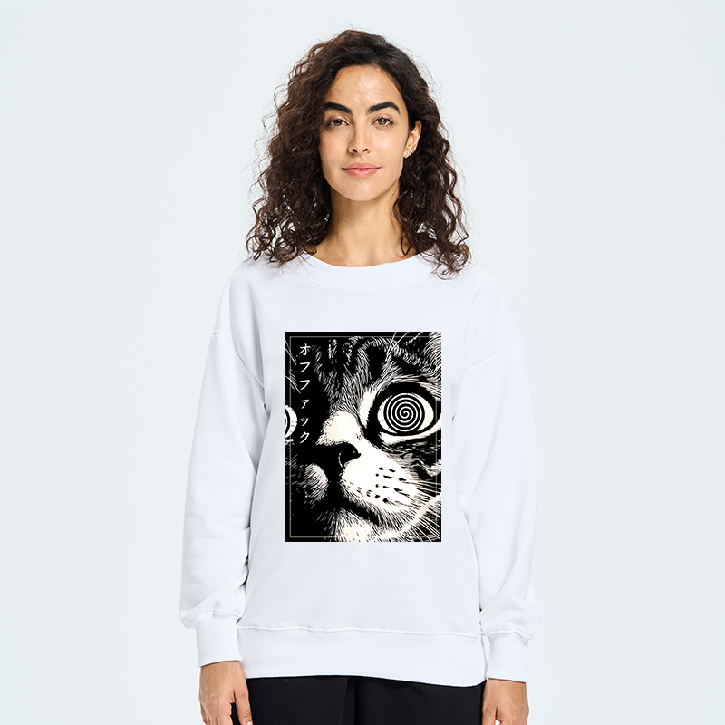 Tokyo-Tiger Scary Cat Japan Sweatshirt