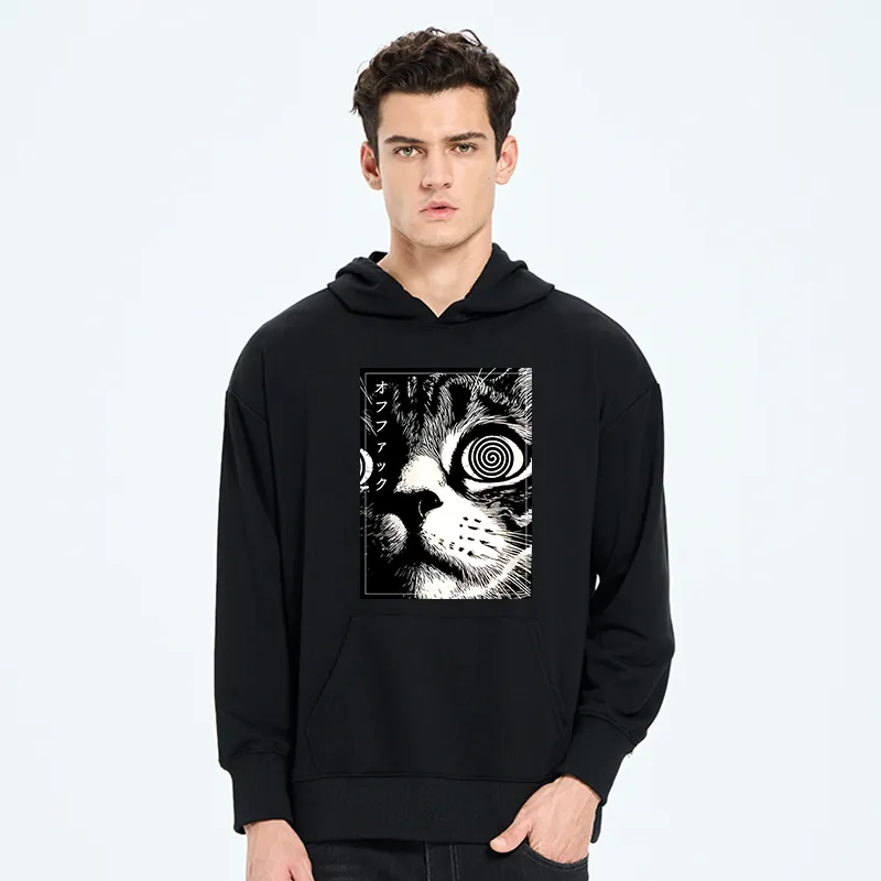 Tokyo-Tiger Scary Cat Japan Classic Hoodie