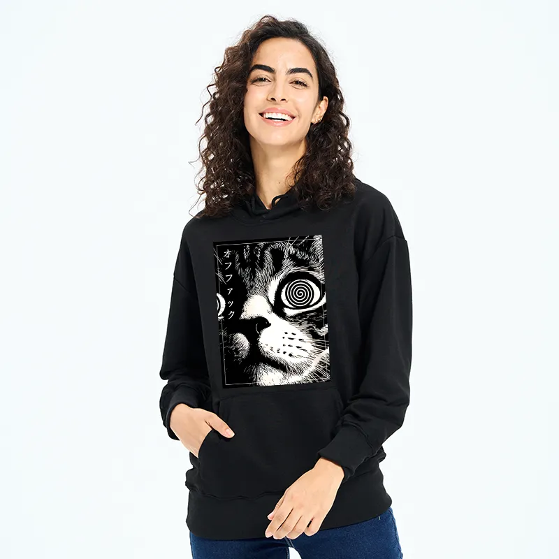 Tokyo-Tiger Scary Cat Japan Classic Hoodie