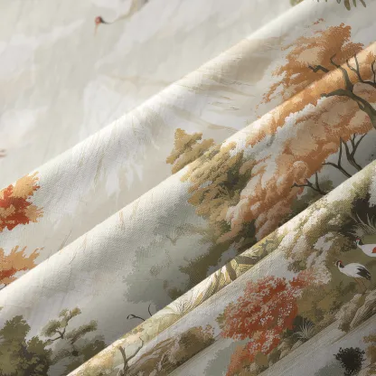 Tokyo-Tiger Crane's Mountain Majesty Aloha Hawaiian Shirt