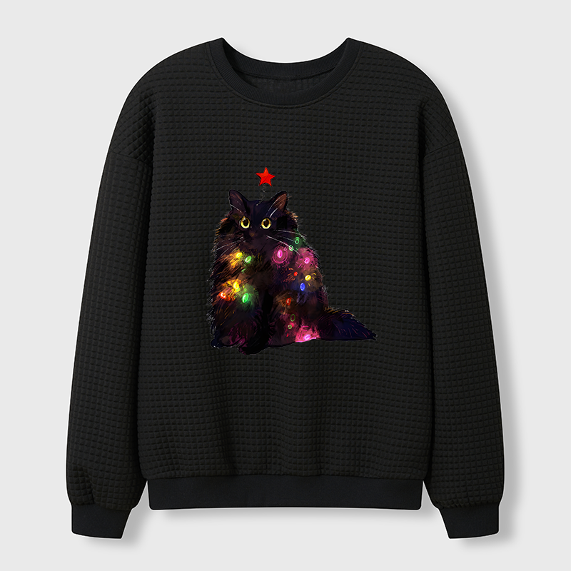 Tokyo-Tiger Waffle Sweatshirt