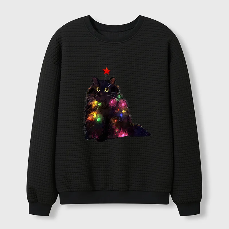 Tokyo-Tiger Waffle Sweatshirt