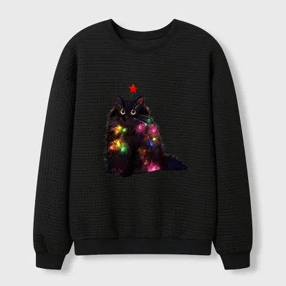 Tokyo-Tiger Waffle Sweatshirt