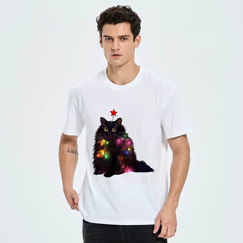 Tokyo-Tiger Christmas Lights Cat Classic T-Shirt