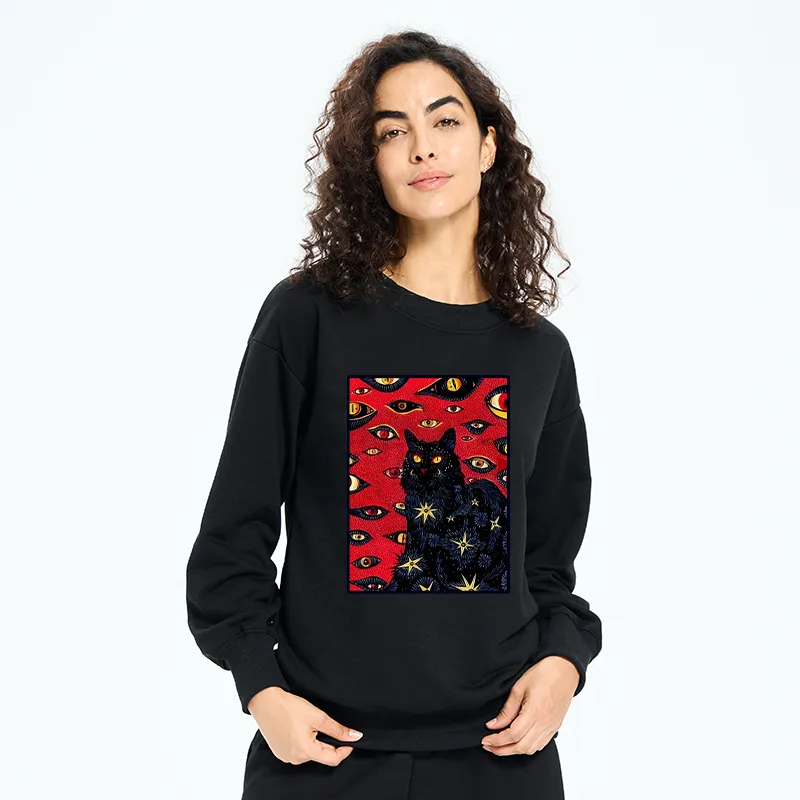 Tokyo-Tiger Mysterious Cat Sweatshirt