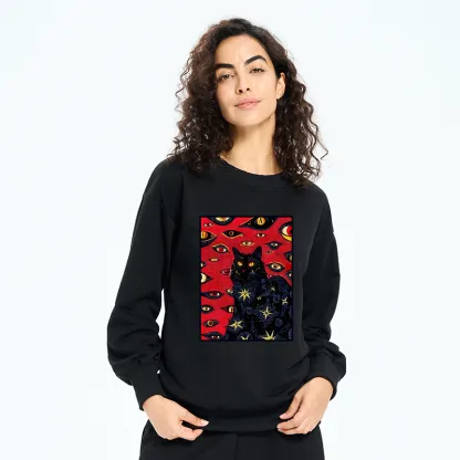 Tokyo-Tiger Mysterious Cat Sweatshirt