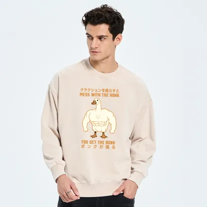 Tokyo-Tiger Strong Goose Japanese Washed Sweatshirt