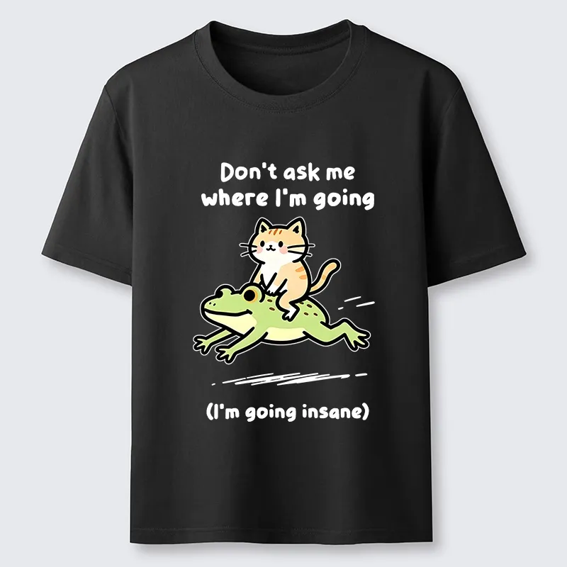 Tokyo-Tiger Cat Riding Frog Meme Classic T-Shirt