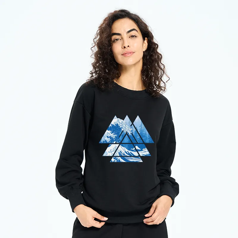 Tokyo-Tiger The Great Wave Sweatshirt