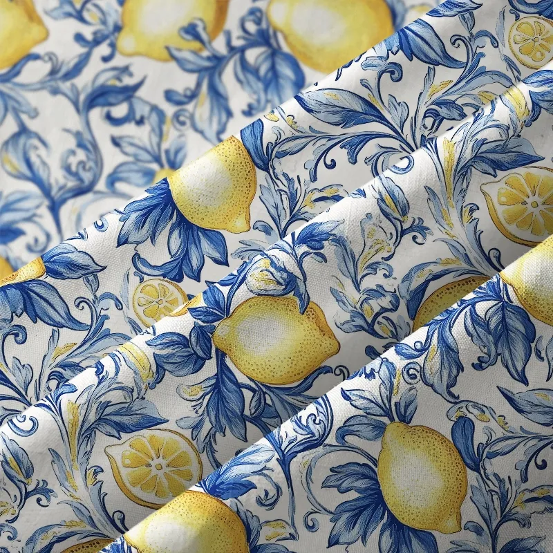 Tokyo-Tiger Fresh Lemon Button-up Shirt