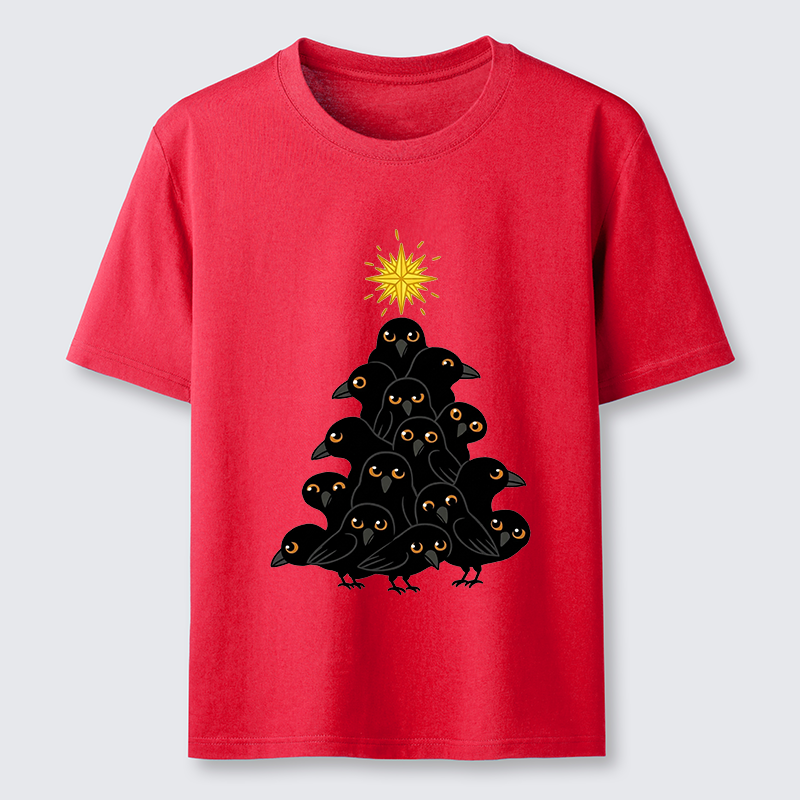 Tokyo-Tiger Crow Christmas Tree Classic T-Shirt