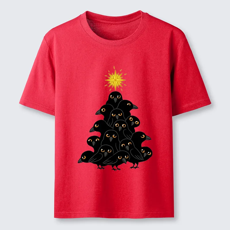 Tokyo-Tiger Crow Christmas Tree Classic T-Shirt Sale