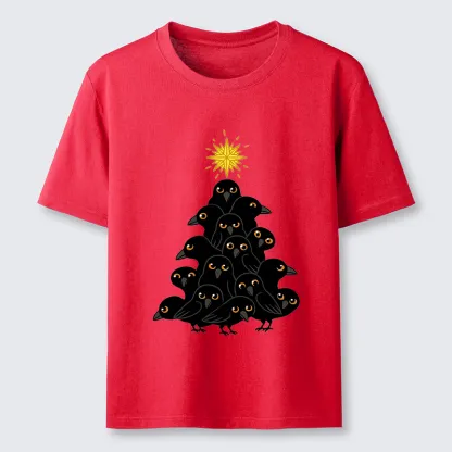 Tokyo-Tiger Crow Christmas Tree Classic T-Shirt