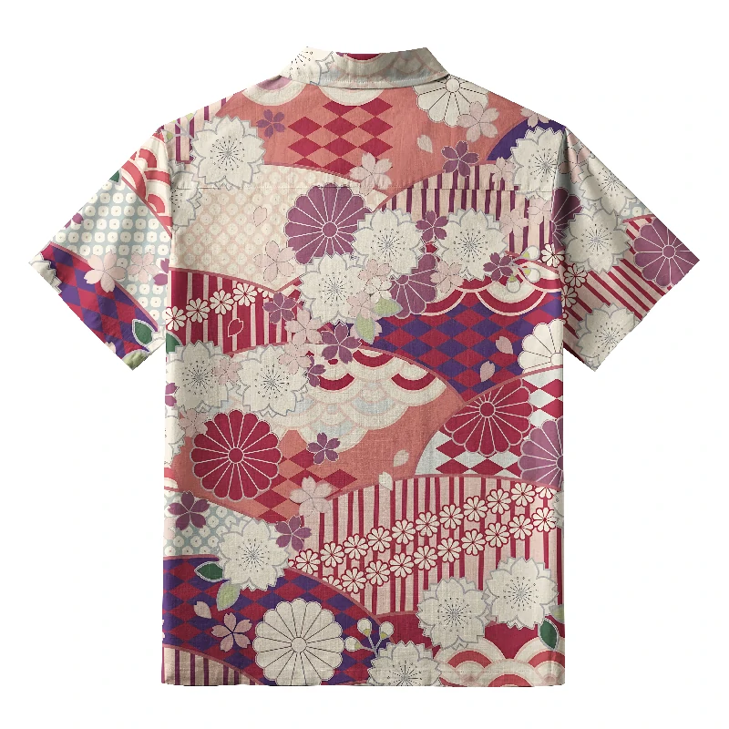 Tokyo-Tiger A Floral Fusion Aloha Hawaiian Shirt