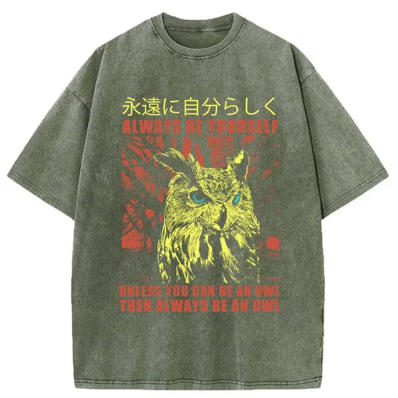 Tokyo-Tiger Always Be Yourself Japanese Washed T-Shirt
