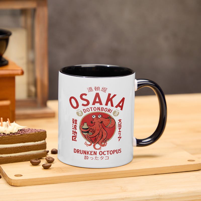 Tokyo-Tiger Drunken Octopus Japan Mug
