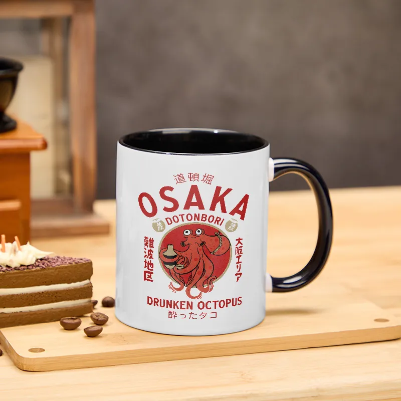Tokyo-Tiger Drunken Octopus Japan Mug