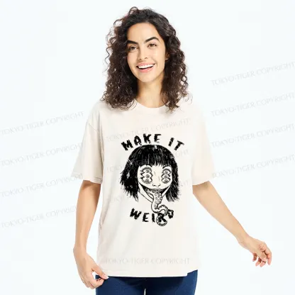 Tokyo-Tiger Make It Weird Washed T-Shirt