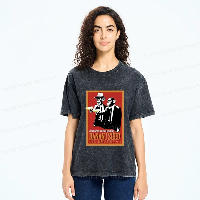 Tokyo-Tiger This Time I Will Chase You Washed T-Shirt