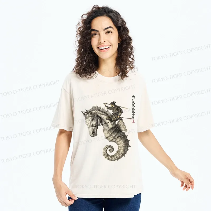 Tokyo-Tiger I Am The Wave Master Washed T-Shirt