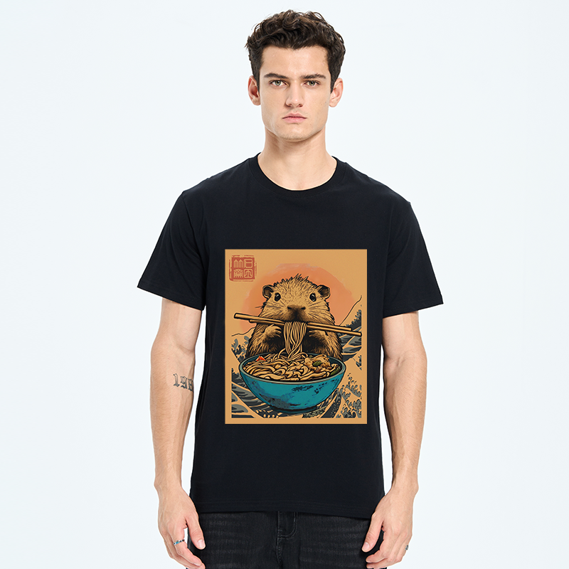 Tokyo-Tiger Opossum Eats Ramen Classic T-Shirt